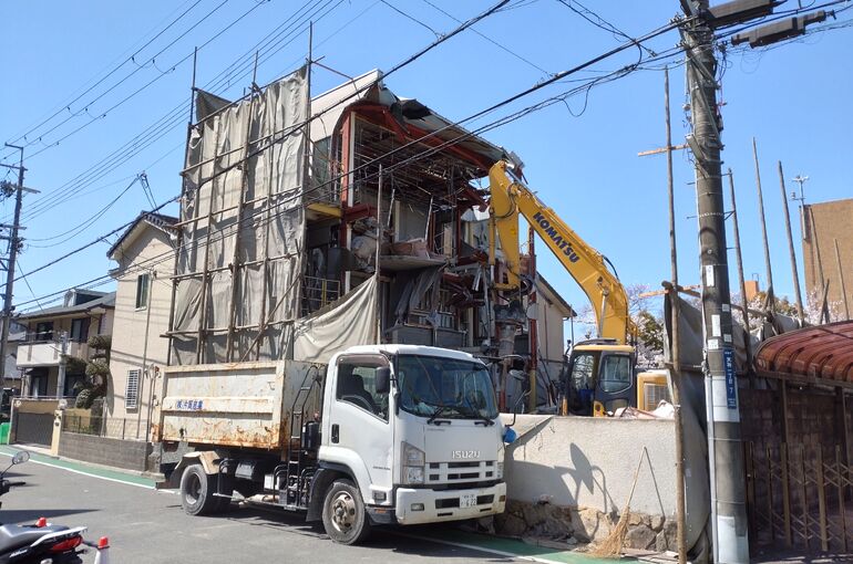 解体作業