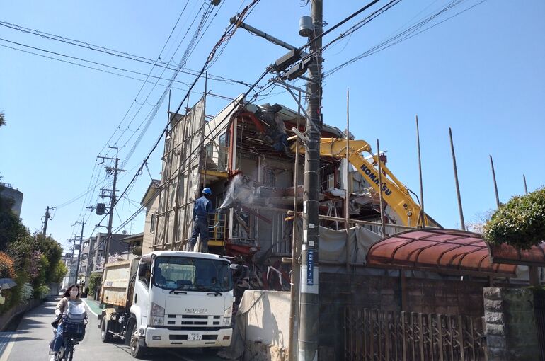 解体作業